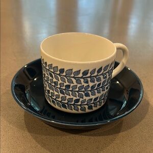Vintage  collectors MCM Rorstrand MIA cup and saucer EUC Sweden